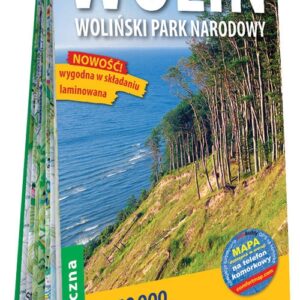 Wyspa Wolin Woliński Park Narodowy laminowana mapa turystyczna 1:50 000