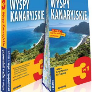 Wyspy Kanaryjskie 3w1 przewodnik + atlas + mapa