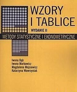 Wzory i tablice. Metody statystyczne.. w.2