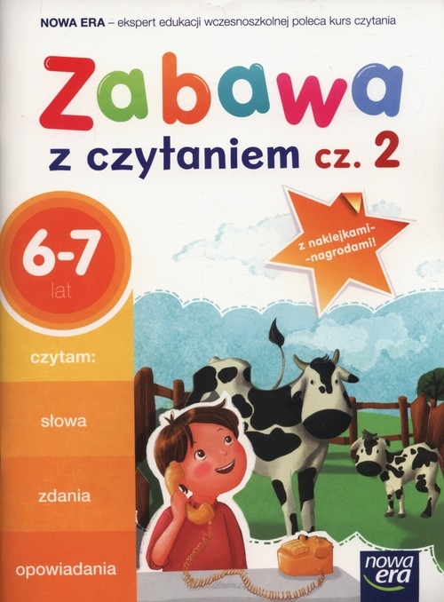 Zabawa z czytaniem Część 2 6-7 lat. Szkoła podstawowa