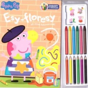 Zabawy z kredkami Peppa Pig esy floresy