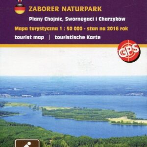 Zaborski Park Krajobrazowy mapa turystyczna 1:50 000