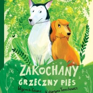 Zakochany grzeczny pies