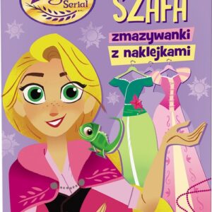 Zaplątani Serial  Moja Szafa Zmazywanki z naklejkami. SSN-1