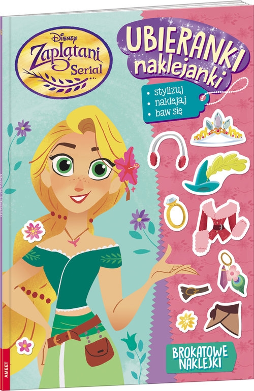 Zaplątani Serial Ubieranki z naklejkami. SDU-7