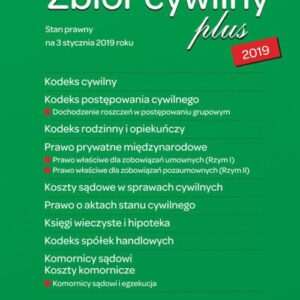 Zbiór cywilny PLUS 2019