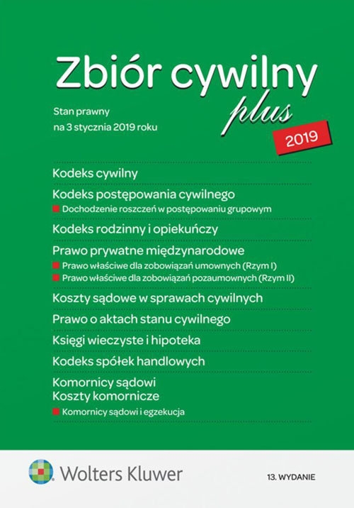 Zbiór cywilny PLUS 2019