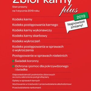 Zbiór karny PLUS 2019