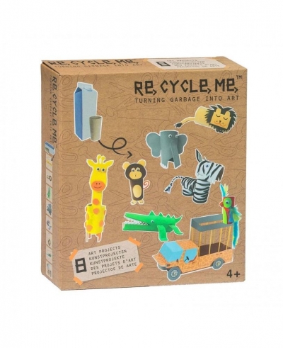 Zestaw Kreatywny. Dżungla - 8 zabawek