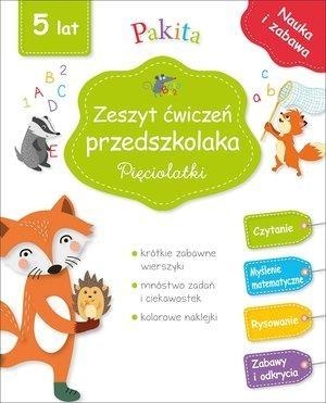 Zeszyt ćwiczeń przedszkolaka. Pięciolatki