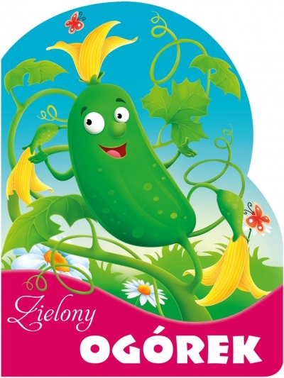 Zielony ogórek. Wykrojnik