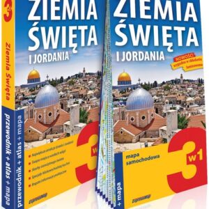 Ziemia Święta i Jordania 3w1: przewodnik + atlas + mapa. explore! guide