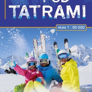 Zimą pod Tatrami 1:90 000. mapa turystyczna
