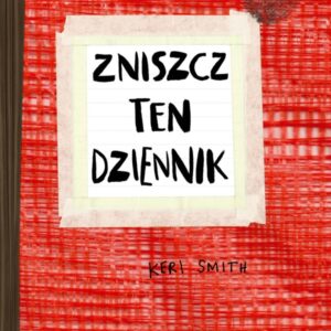 Zniszcz ten dziennik. czerwona okładka