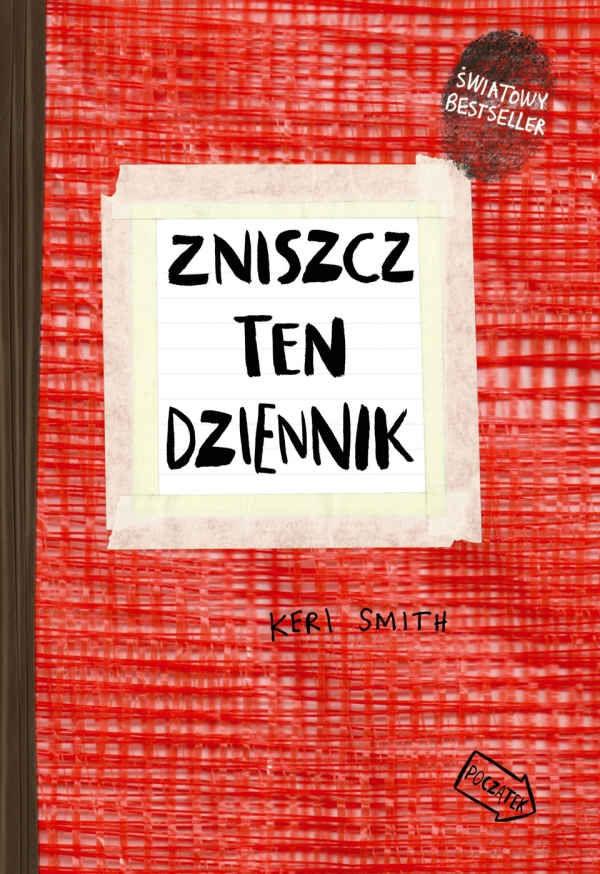 Zniszcz ten dziennik. czerwona okładka