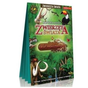Zwierzęta świata + Świat prehistoryczny laminat